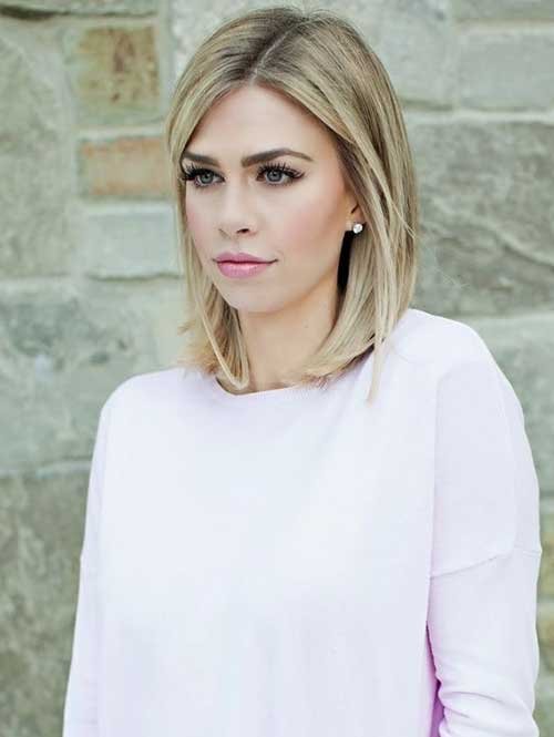 25 Beautiful Medium Length Haircuts For Round Faces Wassup